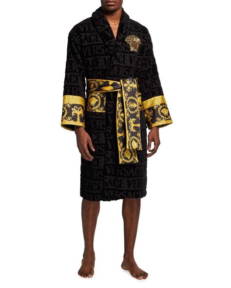 versace medusa bathrobe sale.